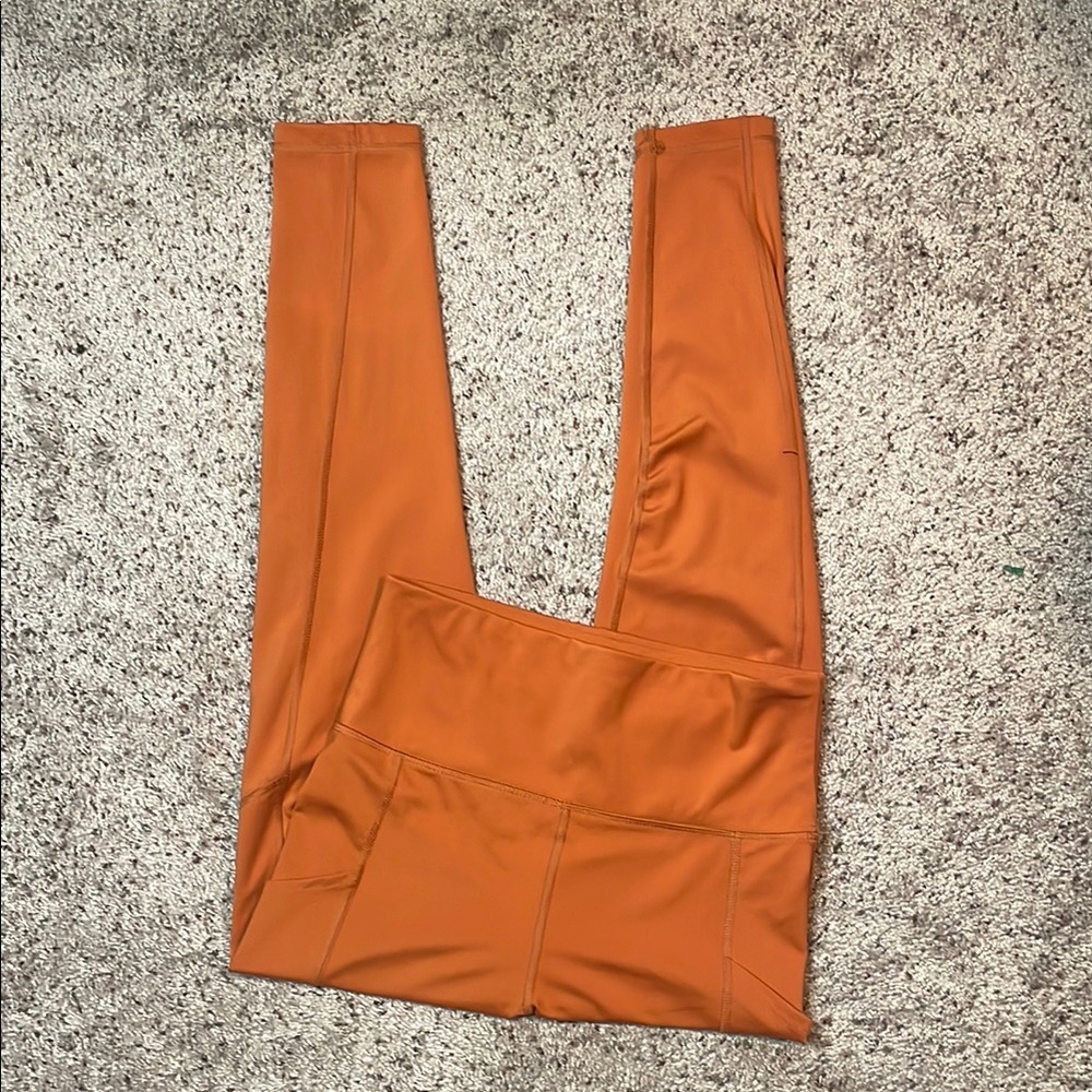 American Eagle Orange The Everything Pocket Legging Size Medium - Picture 1 of 8